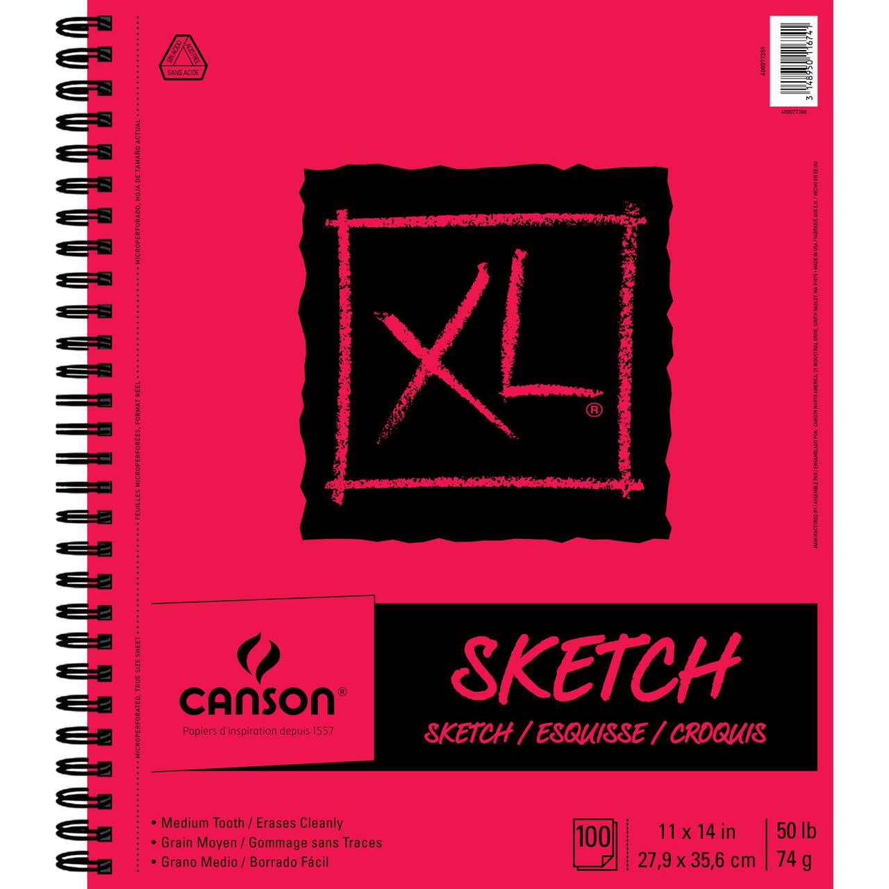 6 Pack: Canson&#xAE; XL&#xAE; Sketch Pad